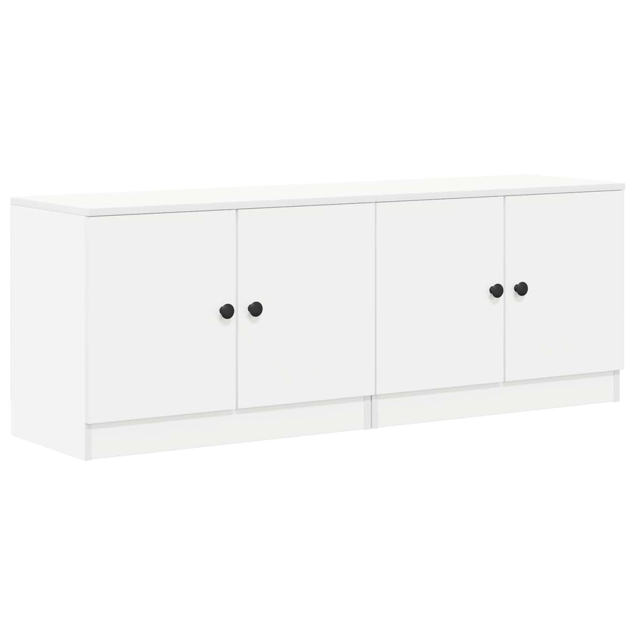 Bed kast 2 pcs Wit 66 x 35 x 48 cm Geconstrueerd hout