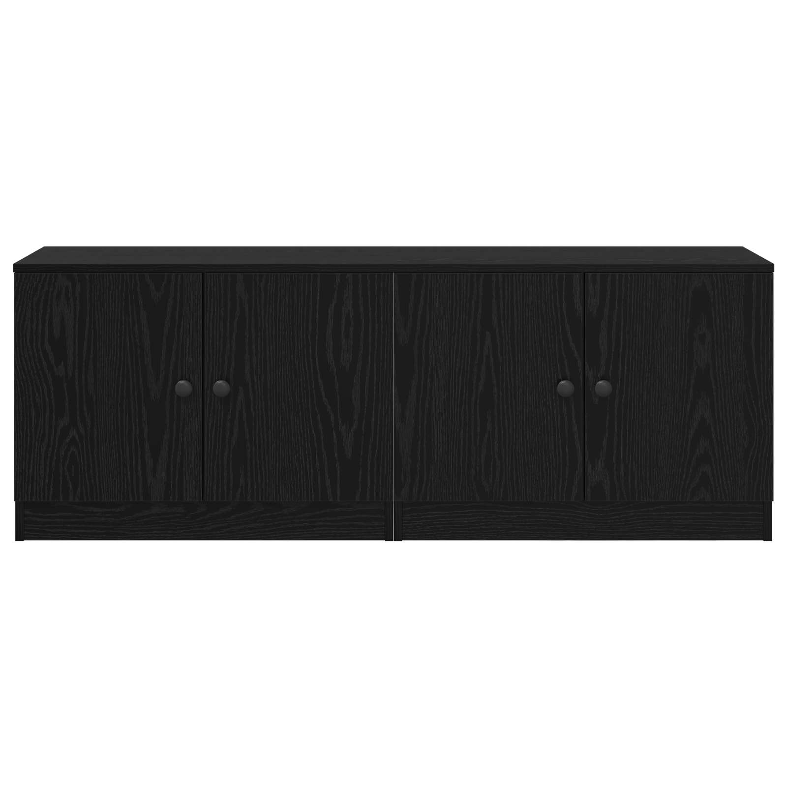 Bed kast 2 pcs Zwarte Eik 66 x 35 x 48 cm Geconstrueerd hout