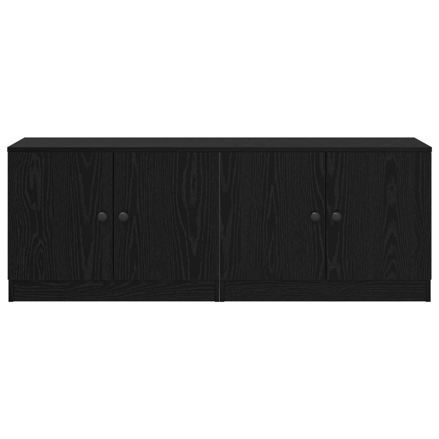 Bed kast 2 pcs Zwarte Eik 66 x 35 x 48 cm Geconstrueerd hout