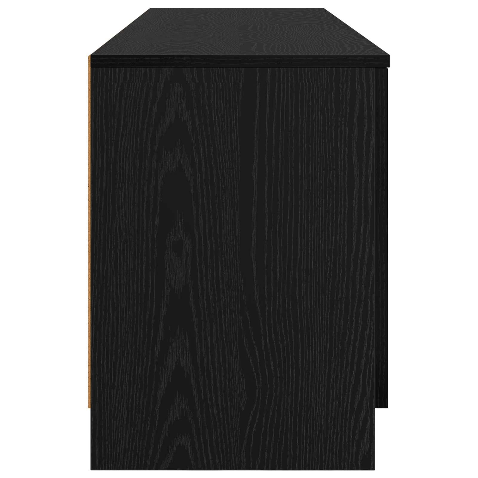 Bed kast 2 pcs Zwarte Eik 66 x 35 x 48 cm Geconstrueerd hout