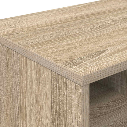 Bed kast 2 pcs Sonoma Eiken 66 x 35 x 48 cm Geconstrueerd hout