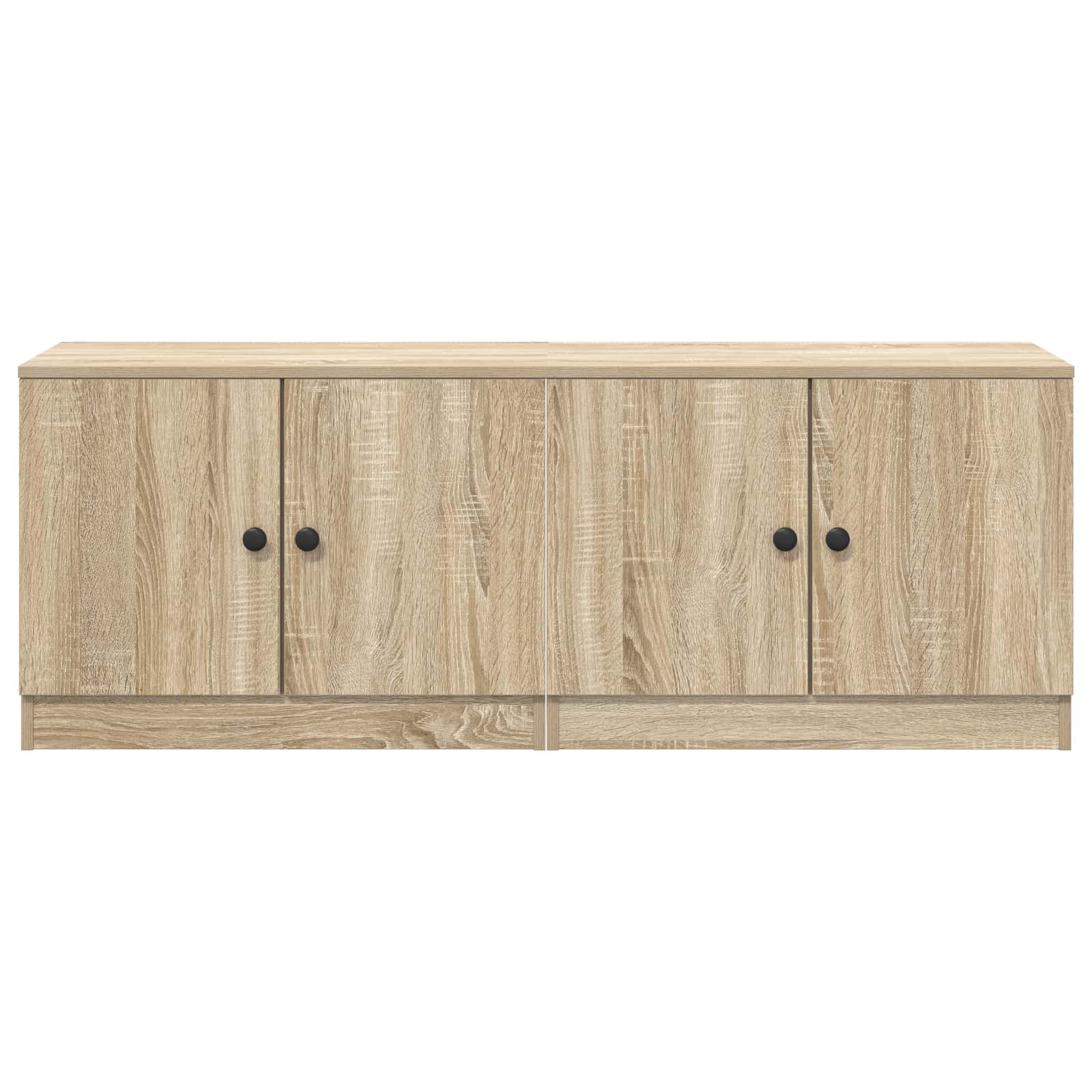 Bed kast 2 pcs Sonoma Eiken 66 x 35 x 48 cm Geconstrueerd hout