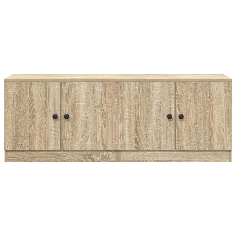Bed kast 2 pcs Sonoma Eiken 66 x 35 x 48 cm Geconstrueerd hout