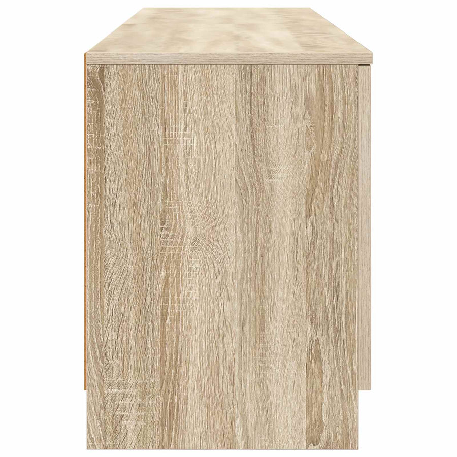 Bed kast 2 pcs Sonoma Eiken 66 x 35 x 48 cm Geconstrueerd hout