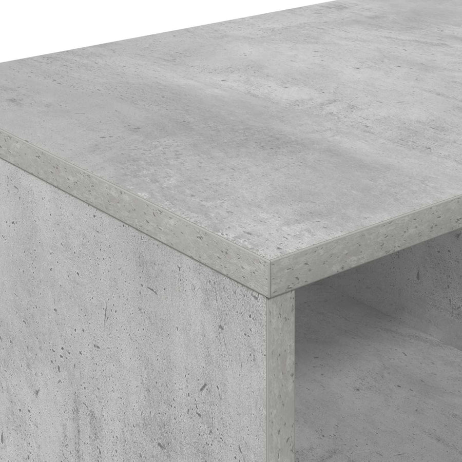 Bed kast 2 pcs Betongrijs 66 x 35 x 48 cm Geconstrueerd hout