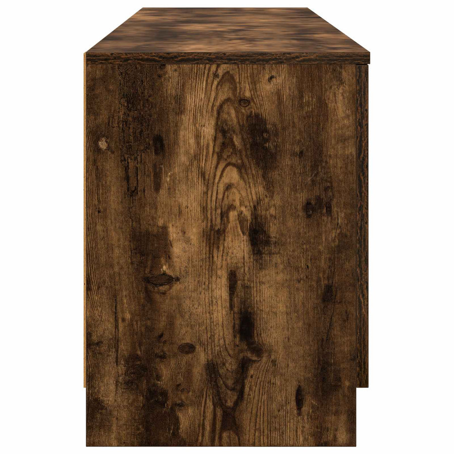 Bed kast 2 pcs Gerookte Eik 66 x 35 x 48 cm Geconstrueerd hout
