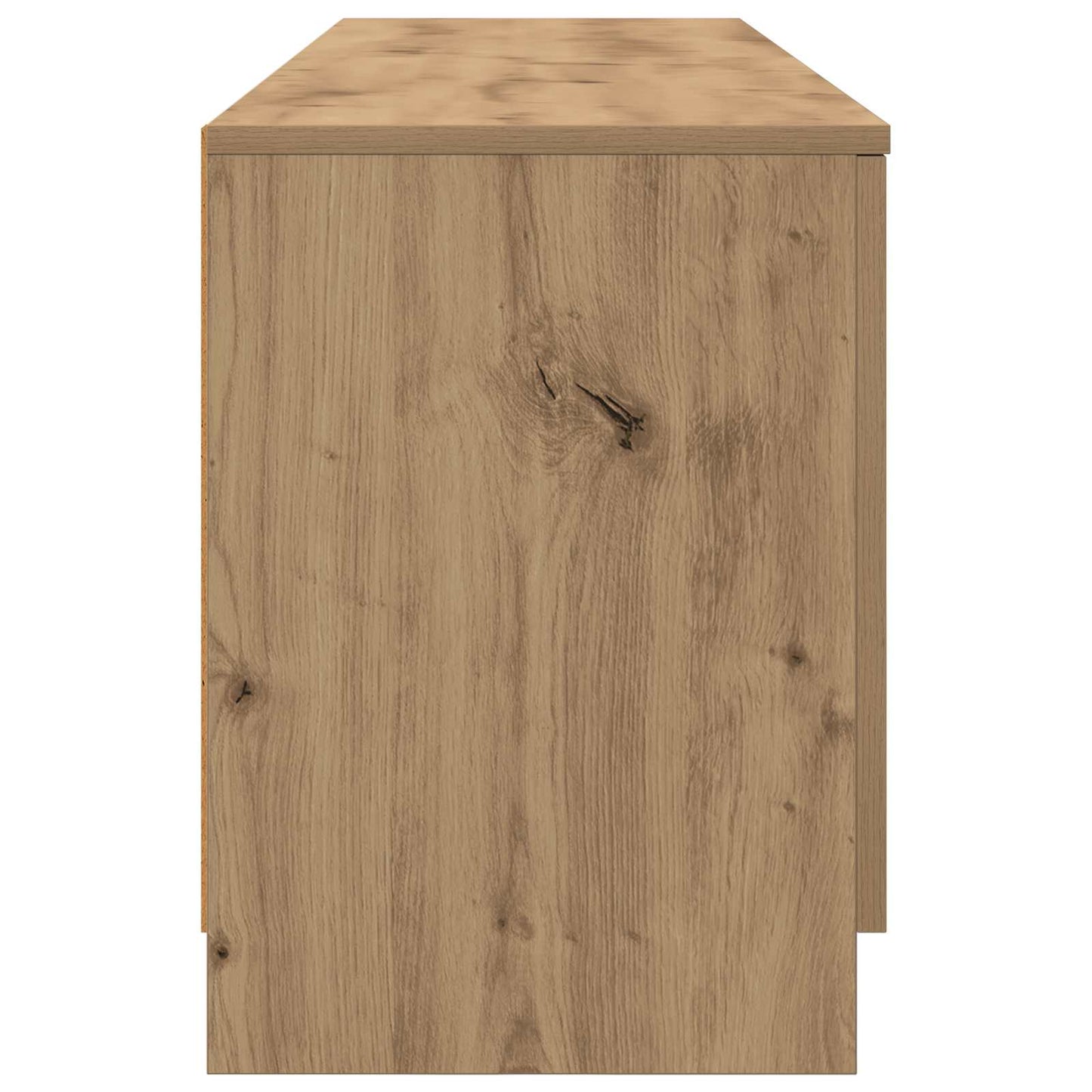 Bed kast met opslag 2 pcs Artisanaal eiken 66 x 35 x 48 cm