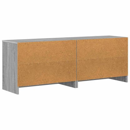 Bed kast 2 pcs Grijs Sonoma 66 x 33 x 48 cm Bewerkt hout