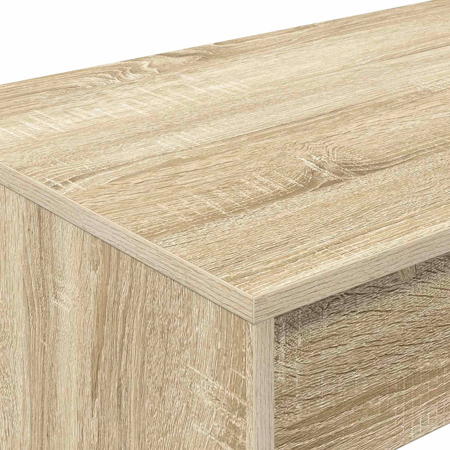 Bed Bureau Sonoma Eiken 100 x 45 x 75 cm Bewerkt hout