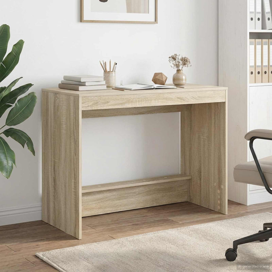 Bed Bureau Sonoma Eiken 100 x 45 x 75 cm Bewerkt hout