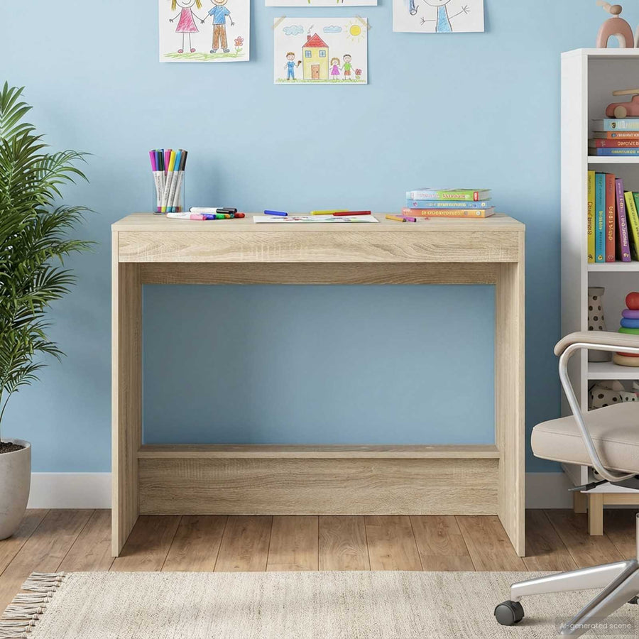 Bed Bureau Sonoma Eiken 100 x 45 x 75 cm Bewerkt hout