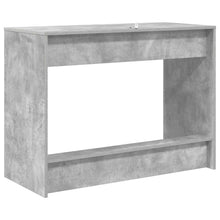 Bed Bureau Beton Grijs 100 x 45 x 75 cm Bewerkt hout
