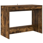 Bed bureau 100x45x75 cm gerookt eiken bewerkt hout