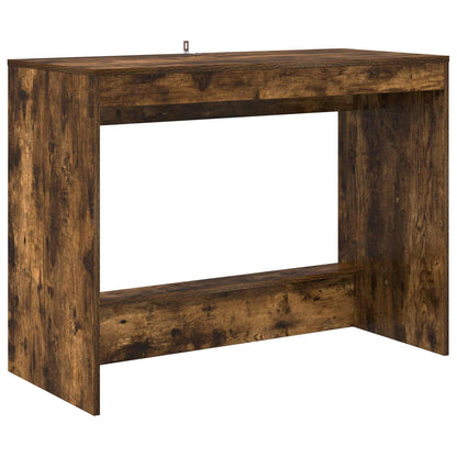 Bed Bureau Gerookt eiken 100 x 45 x 75 cm Bewerkt hout