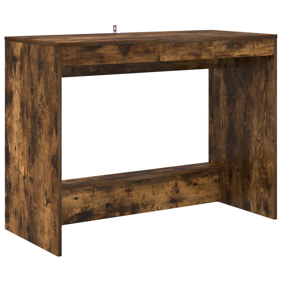 Bed Bureau Gerookt eiken 100 x 45 x 75 cm Bewerkt hout