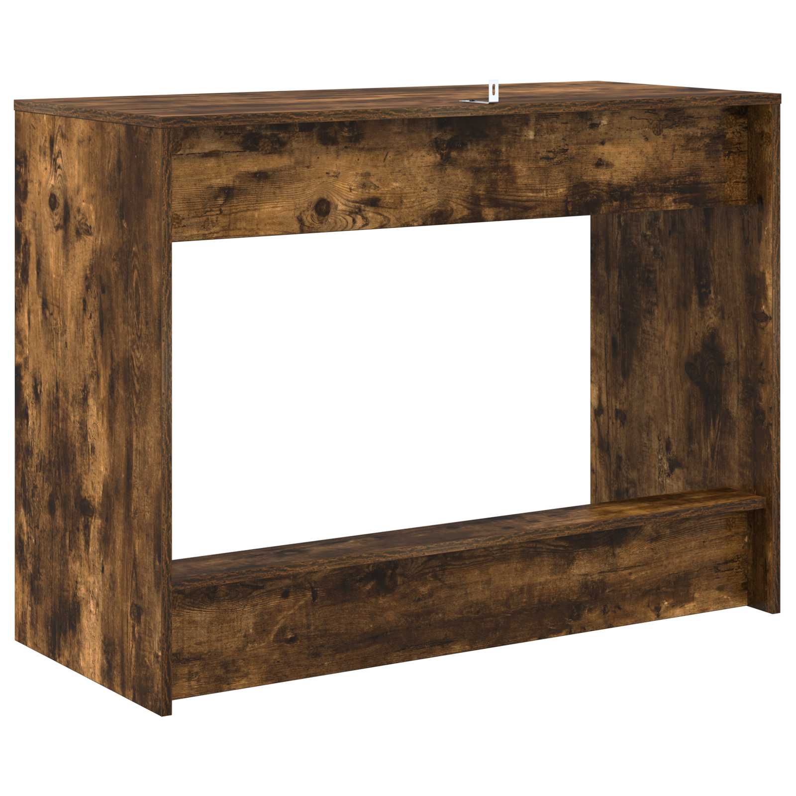 Bed Bureau Gerookt eiken 100 x 45 x 75 cm Bewerkt hout