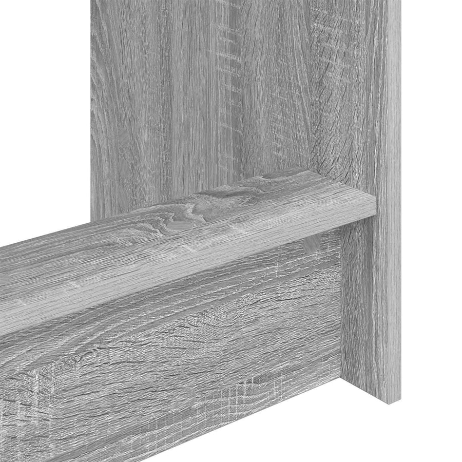 Bed Bureau Grijs Sonoma 100 x 45 x 75 cm Bewerkt hout