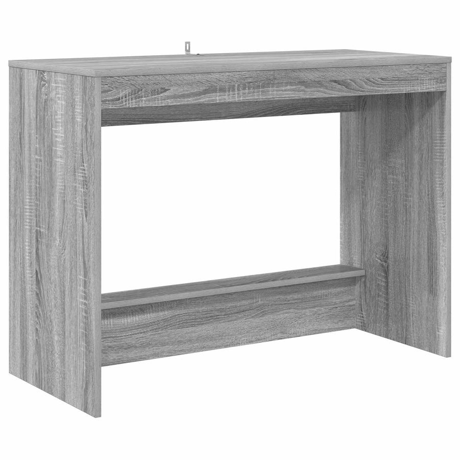 Bed Bureau Grijs Sonoma 100 x 45 x 75 cm Bewerkt hout