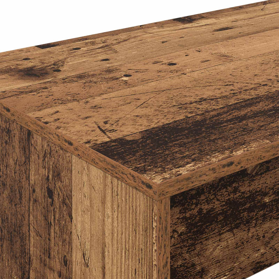 Bed Bureau Oudhout 100 x 45 x 75 cm Bewerkt hout