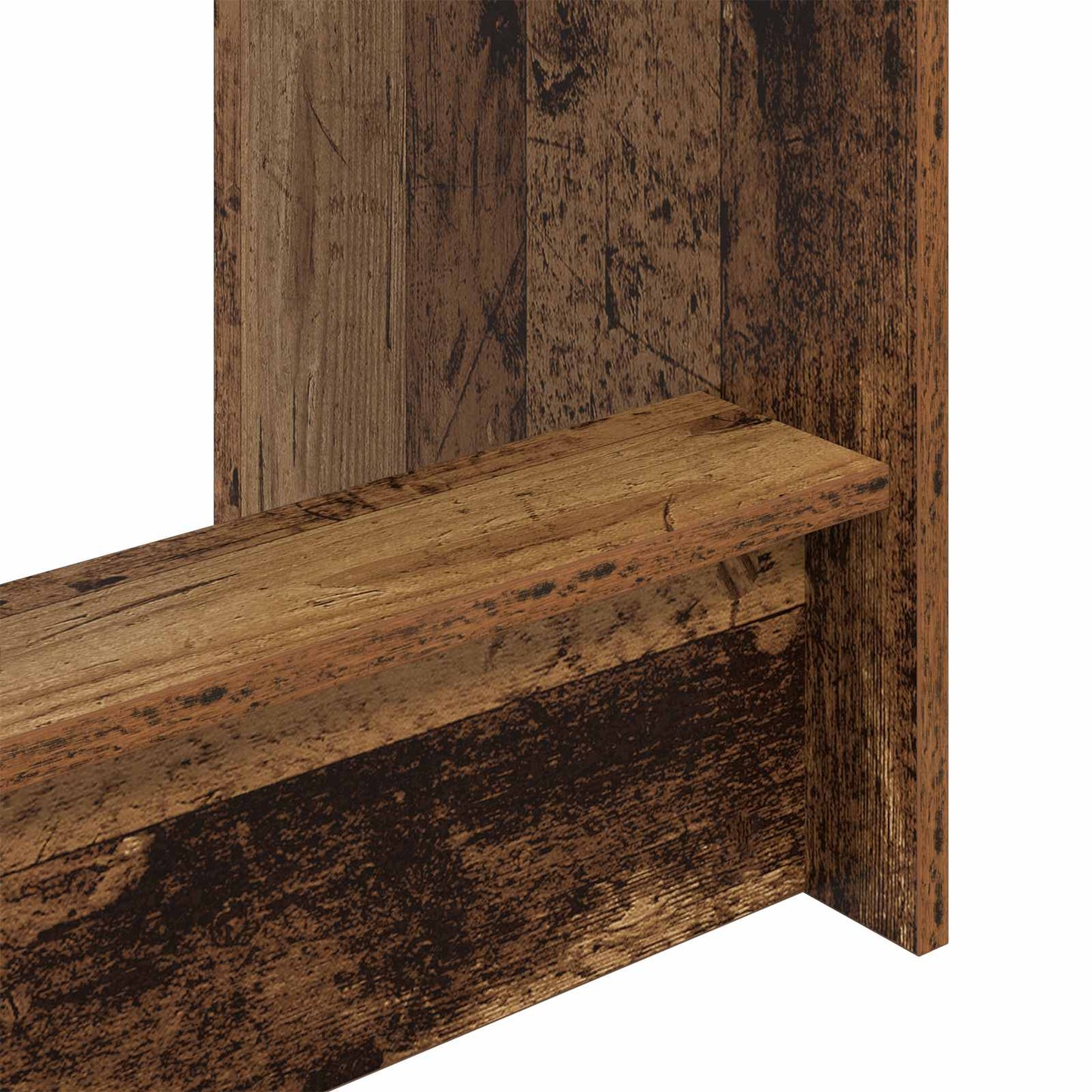 Bed Bureau Oudhout 100 x 45 x 75 cm Bewerkt hout