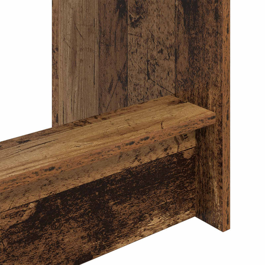 Bed Bureau Oudhout 100 x 45 x 75 cm Bewerkt hout