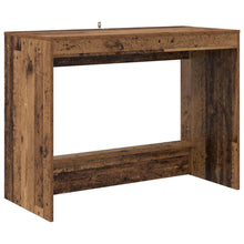 Bed Bureau Oudhout 100 x 45 x 75 cm Bewerkt hout