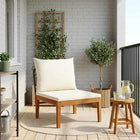 Tuin sofa midden 60x70x65 cm massief acaciahout