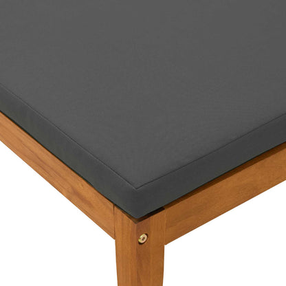 3 Stuk Loungeset Massief Acaciahout Naturel