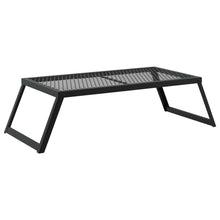 Opvouwbare Camping Grill Zwart 58 x 31 x 2 cm Legeringen Staal