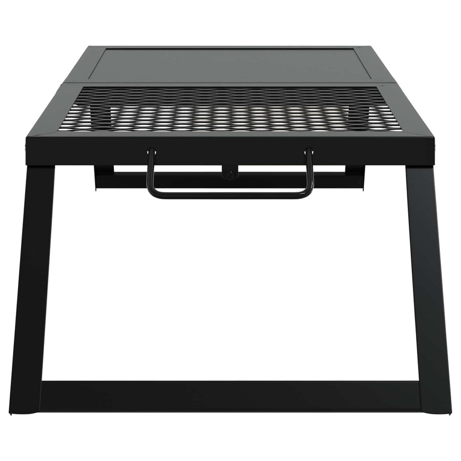 Opvouwbare Camping Grill Zwart 31,5 x 26,5 x 4 cm