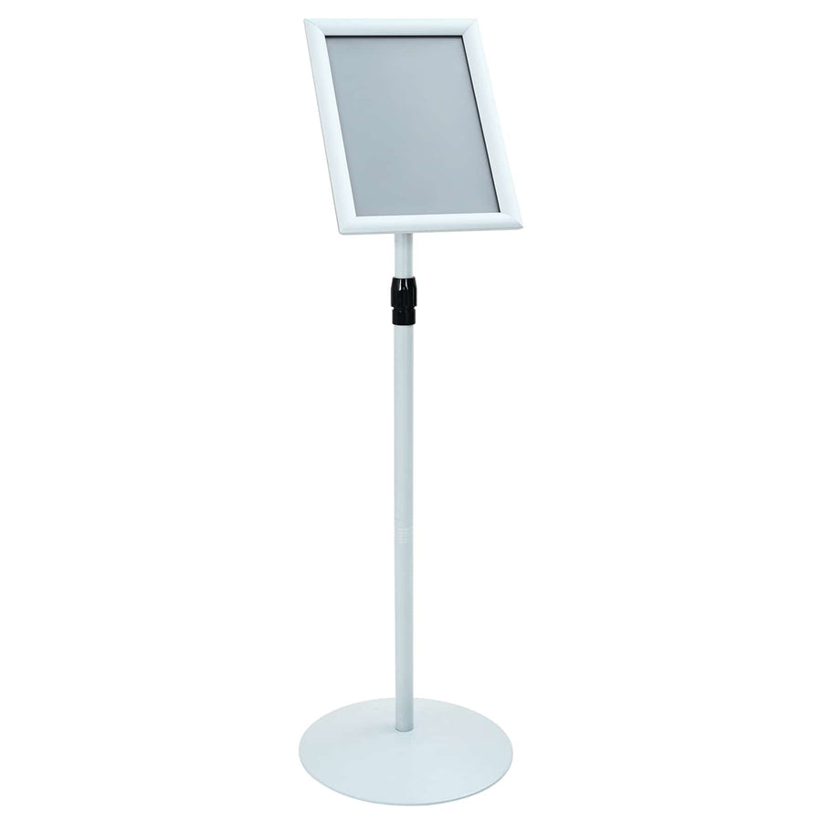 Pedestal Posterstand Zilver 33 x 33 x 126 cm PVC en staal