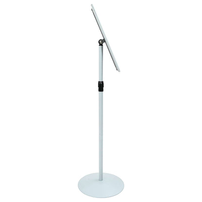 Pedestal Posterstand Zilver 33 x 33 x 126 cm PVC en staal