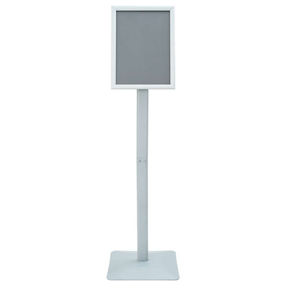 Pedestal Posterstand Zilver 32 x 27 x 119 cm PVC en gietijzer