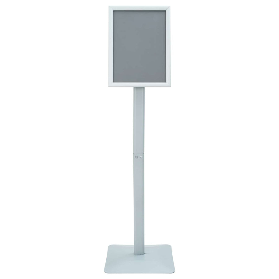 Pedestal Posterstand Zilver 32 x 27 x 119 cm PVC en gietijzer