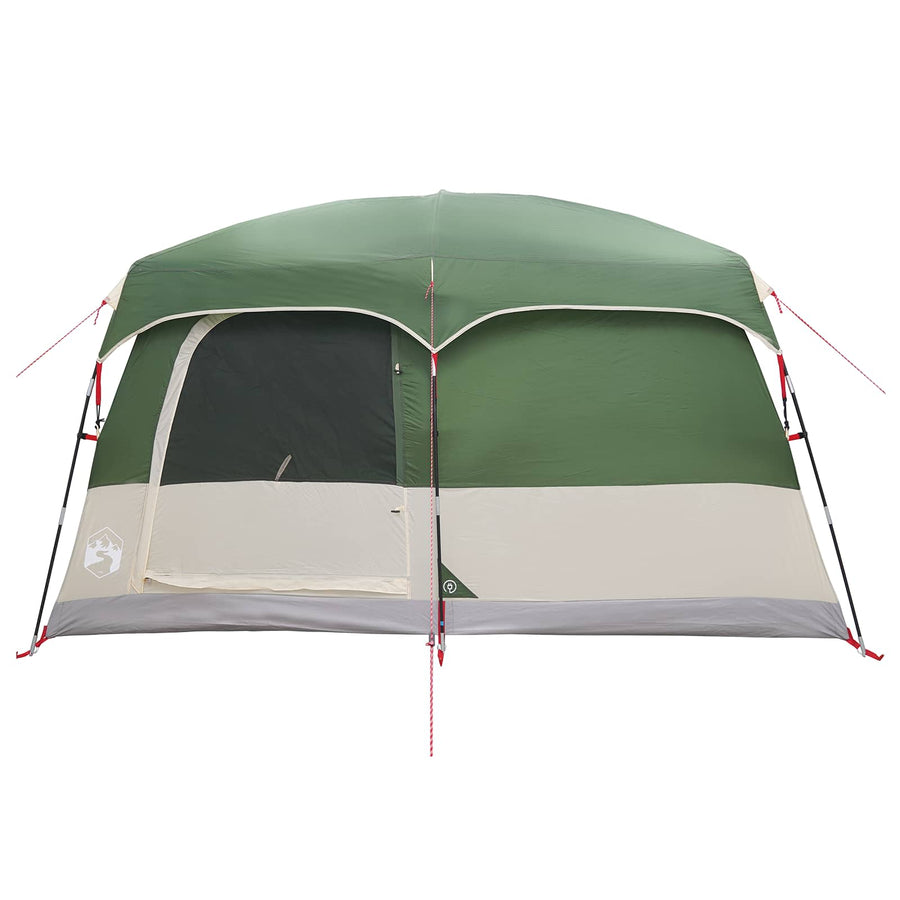 Gezinstent met dak Groen 320 x 210 x 180 cm Polyester