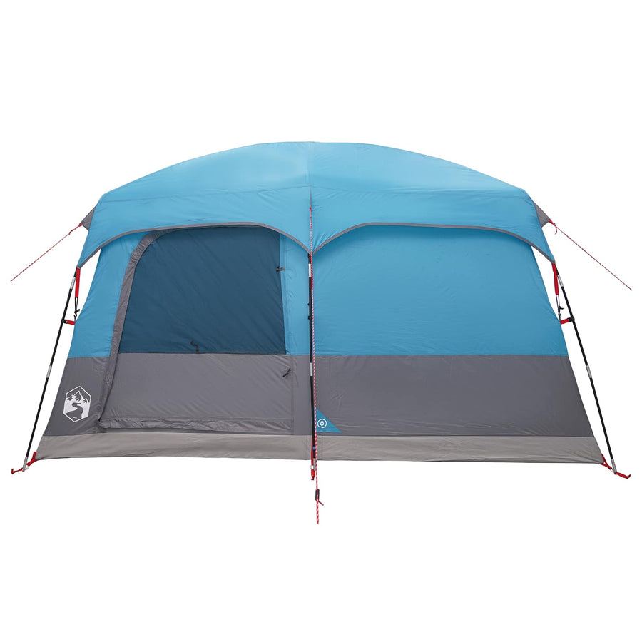 Gezinstent met dak Blauw 320 x 210 x 180 cm Polyester