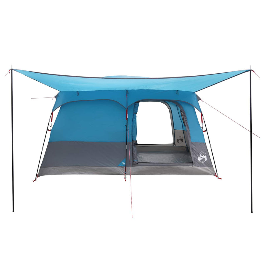 Gezinstent met dak Blauw 320 x 210 x 180 cm Polyester