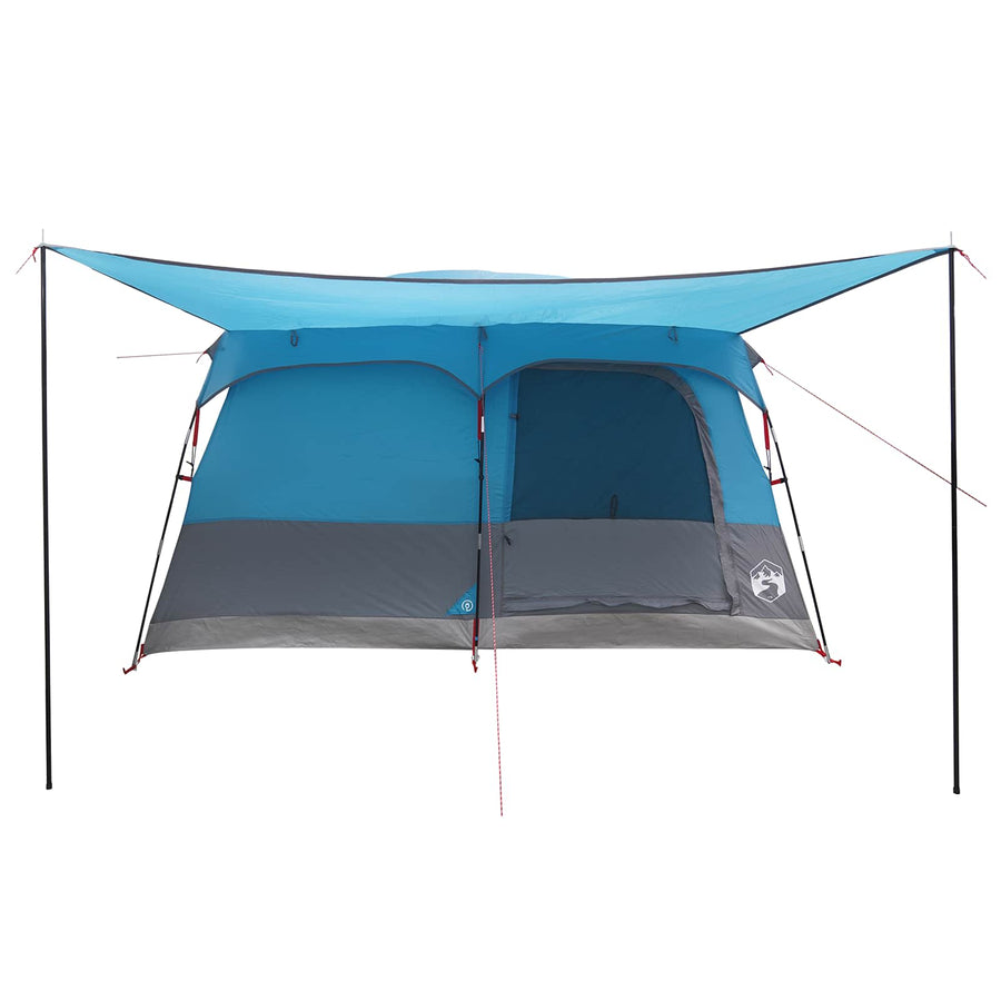 Gezinstent met dak Blauw 320 x 210 x 180 cm Polyester