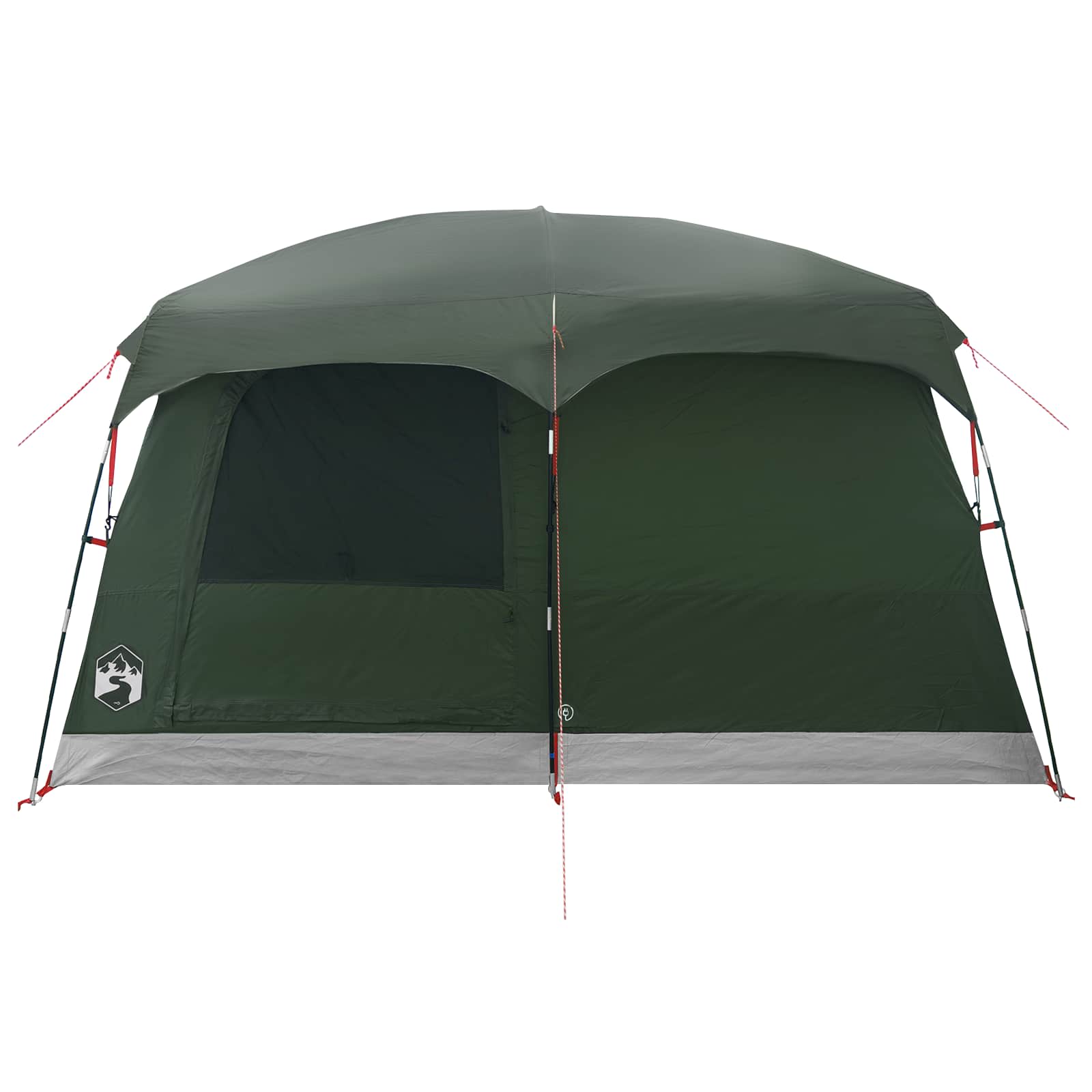 Gezinstent met dak Legergroen 380 x 260 x 190 cm Polyester