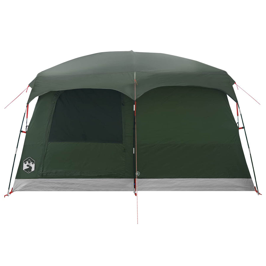 Gezinstent met dak Legergroen 380 x 260 x 190 cm Polyester