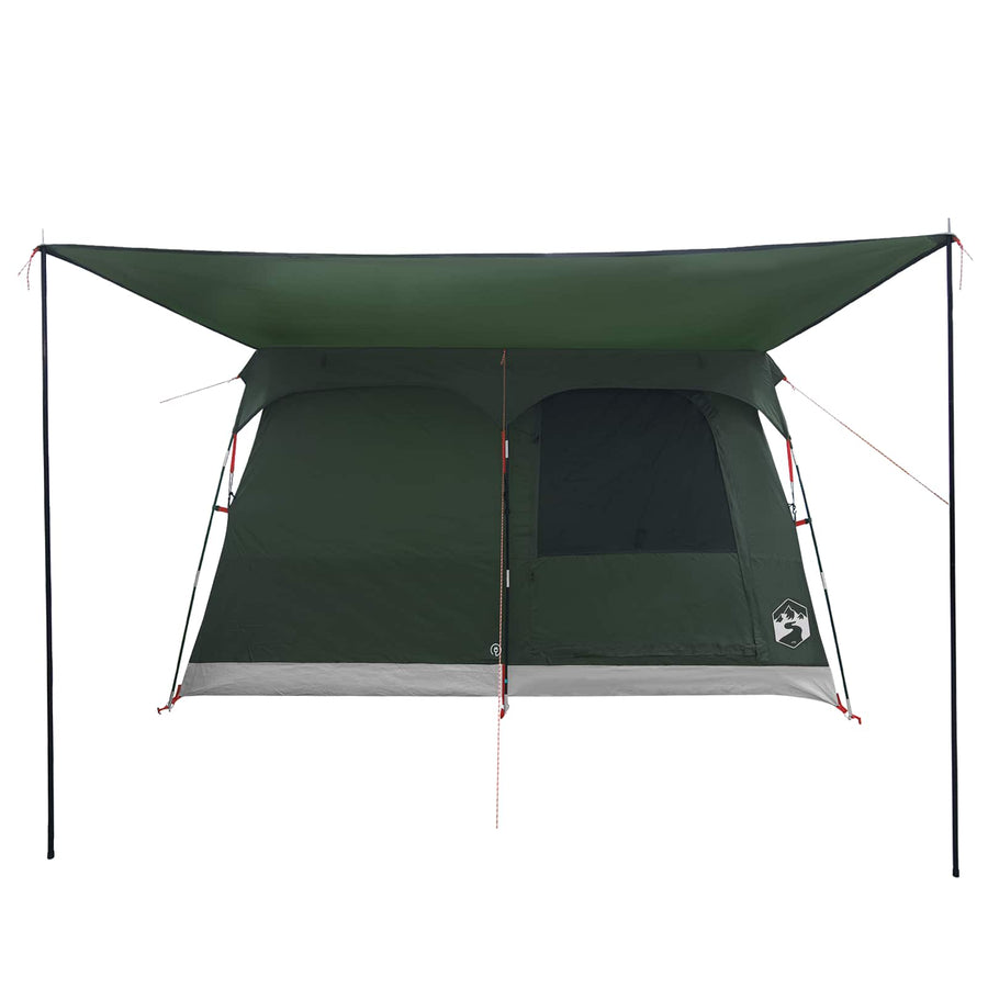 Gezinstent met dak Legergroen 380 x 260 x 190 cm Polyester