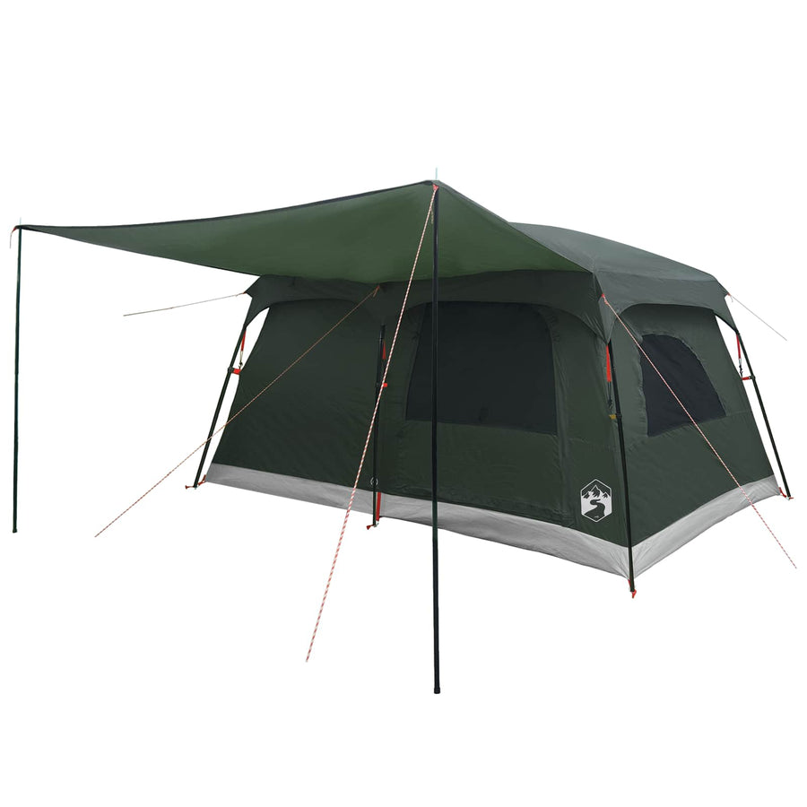 Gezinstent Legergroen 420 x 305 x 200 cm Polyester en staal