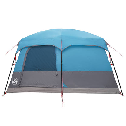 Gezinstent met dak Blauw 500 x 400 x 230 cm Polyester en staal