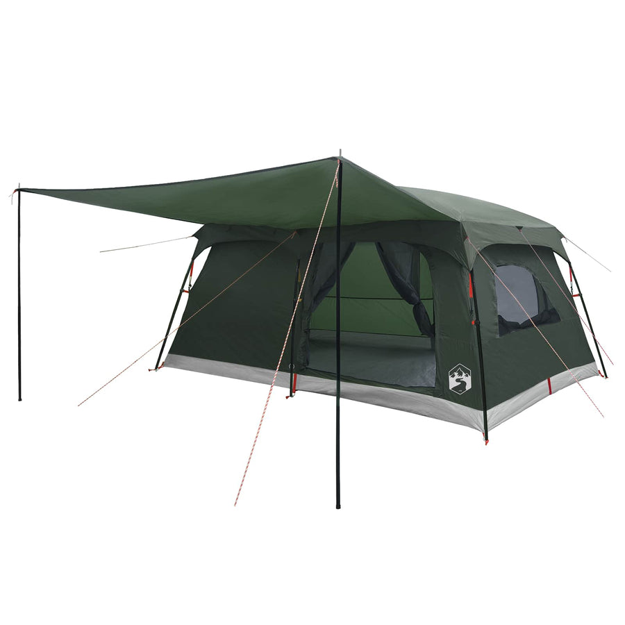 Gezinstent Legergroen 500 x 400 x 230 cm Polyester en staal