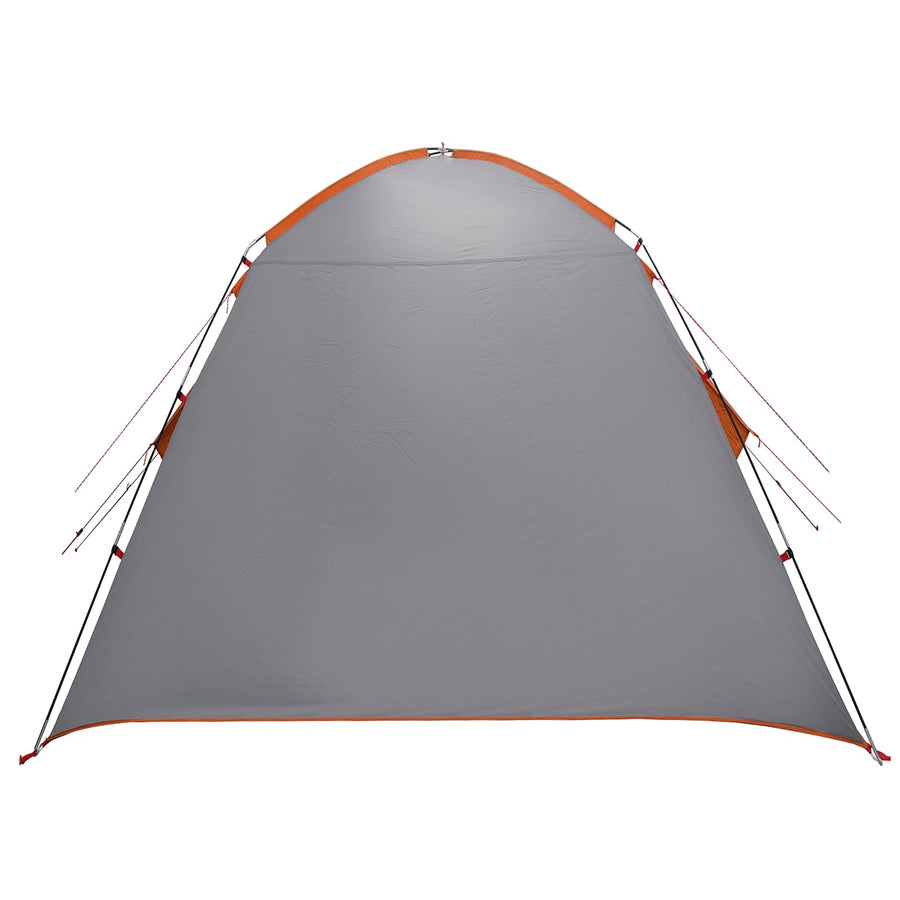 Huisje Tent Grijs en Oranje 210 x 210 x 138 cm Polyester