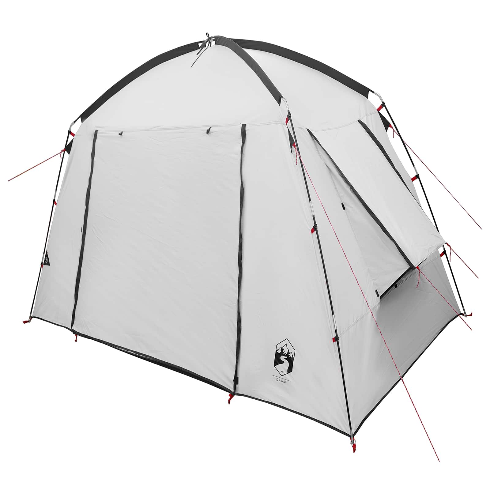 Huisje Tent met dak Wit Blackout 210 x 210 x 138 cm Polyester