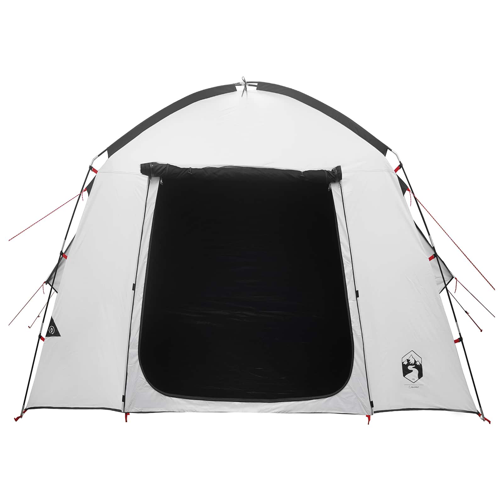 Huisje Tent met dak Wit Blackout 210 x 210 x 138 cm Polyester
