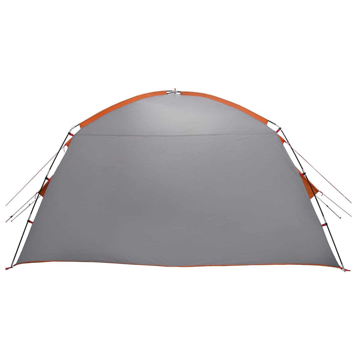 Huisje Tent Grijs en Oranje 300 x 210 x 156 cm Polyester