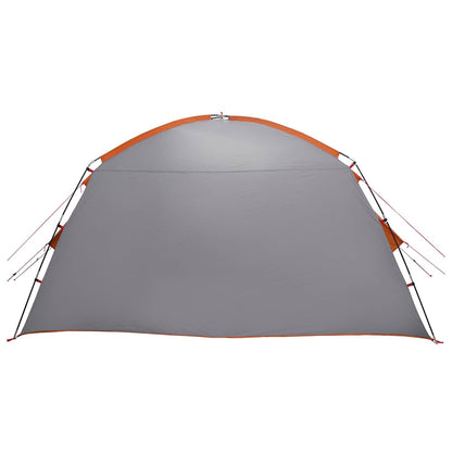 Huisje Tent Grijs en Oranje 300 x 210 x 156 cm Polyester