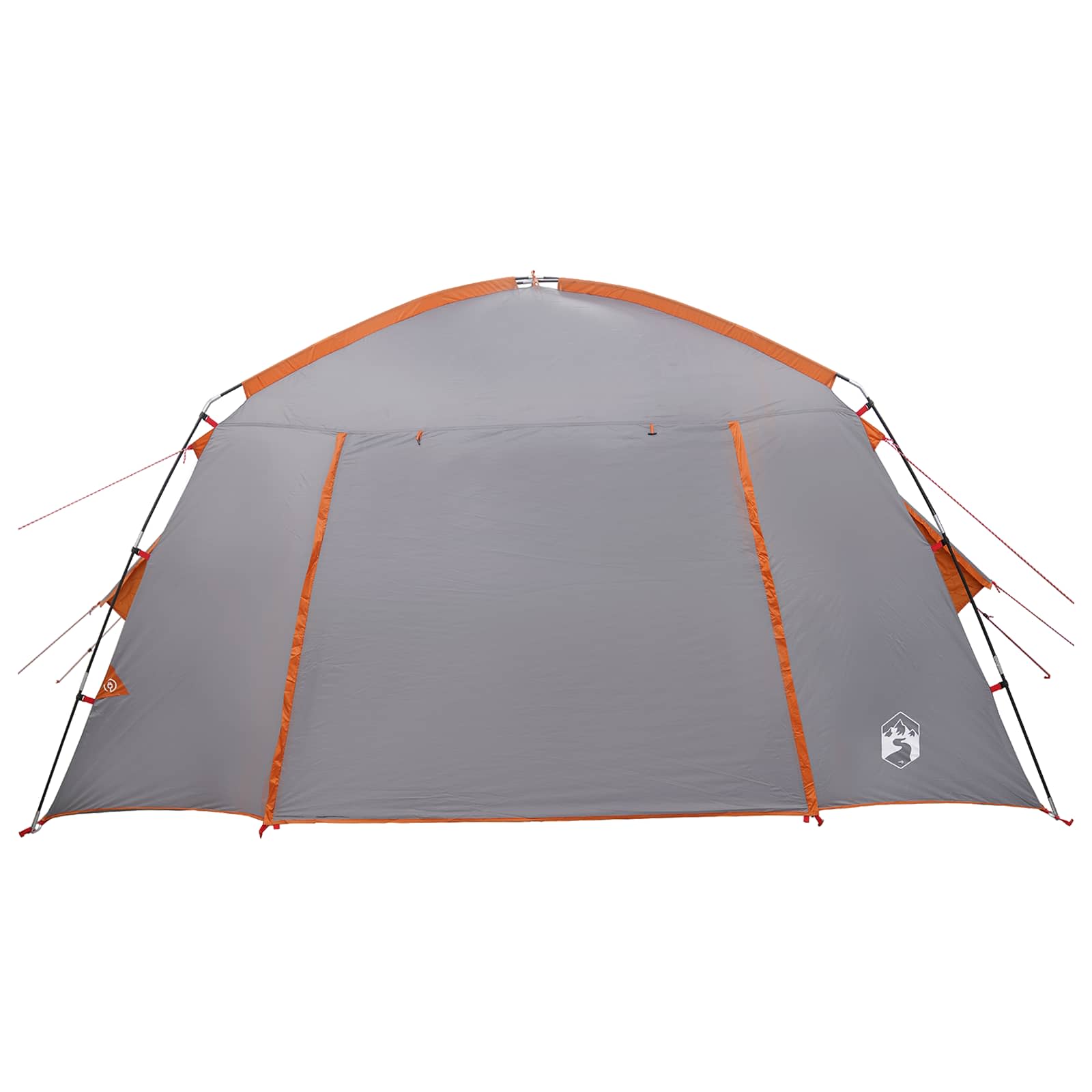 Huisje Tent Grijs en Oranje 300 x 210 x 156 cm Polyester
